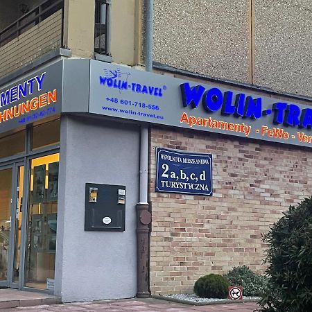 Ferienwohnung Wolin-Travel Campingowa Z Widokiem Na Morze Misdroy Exterior foto